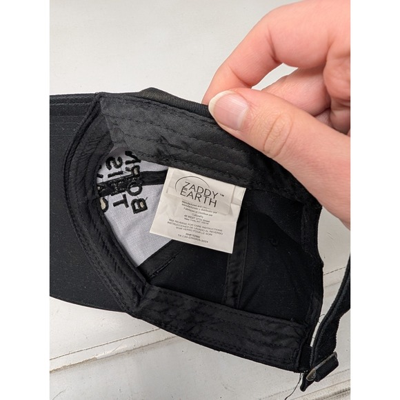 Zaddy Earth Born This Gay Black Baseball Hat Cap Strapback LGBTQ VTG - Picture 6 of 7